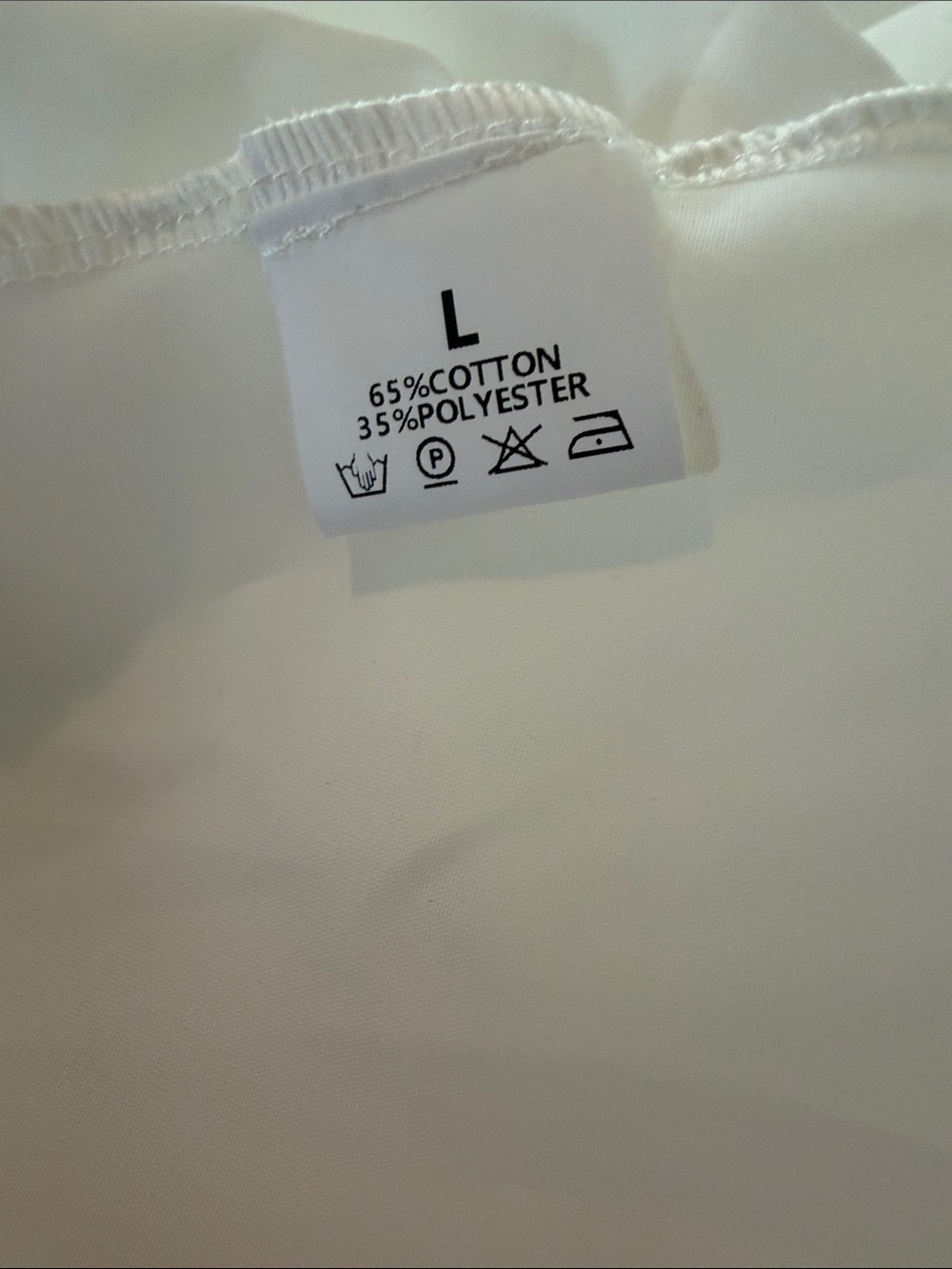 White Button Front Maxi Shirt Dress Pockets Tag L Fits XL PTP 22" Boutique NEW - Picture 4 of 7